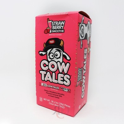 NOVELTY COWTALES STRAWBERRY 36CT/ DISPLAY